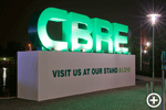 3D-Logo CBRE